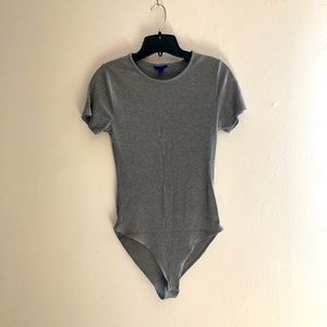 Gray bodysuit